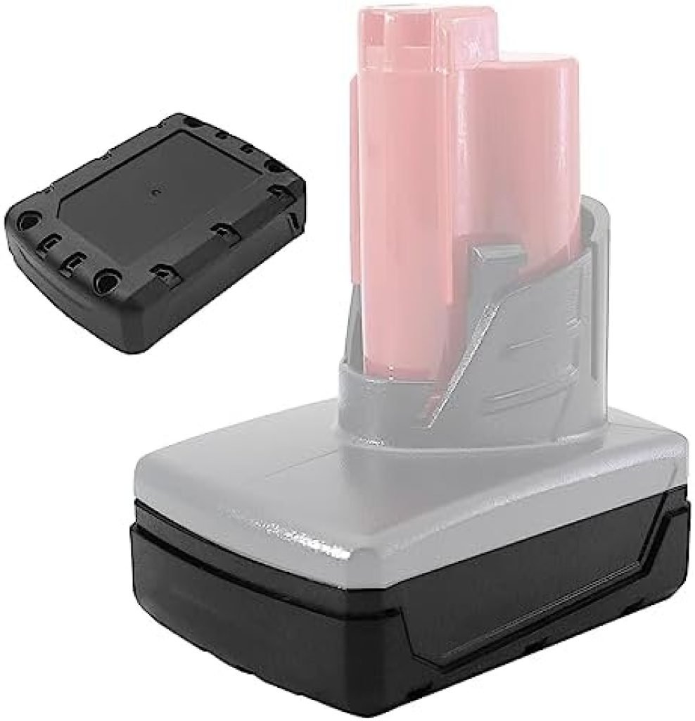 Ghoiqh Battery Bottom Case Shell Housing Replacement for Milwaukee M12 12V Battery, Broken Base Box Repair Accessories(for 6C Square Bottom Case Thin Battery) 31 41R3r1K0YBL. AC