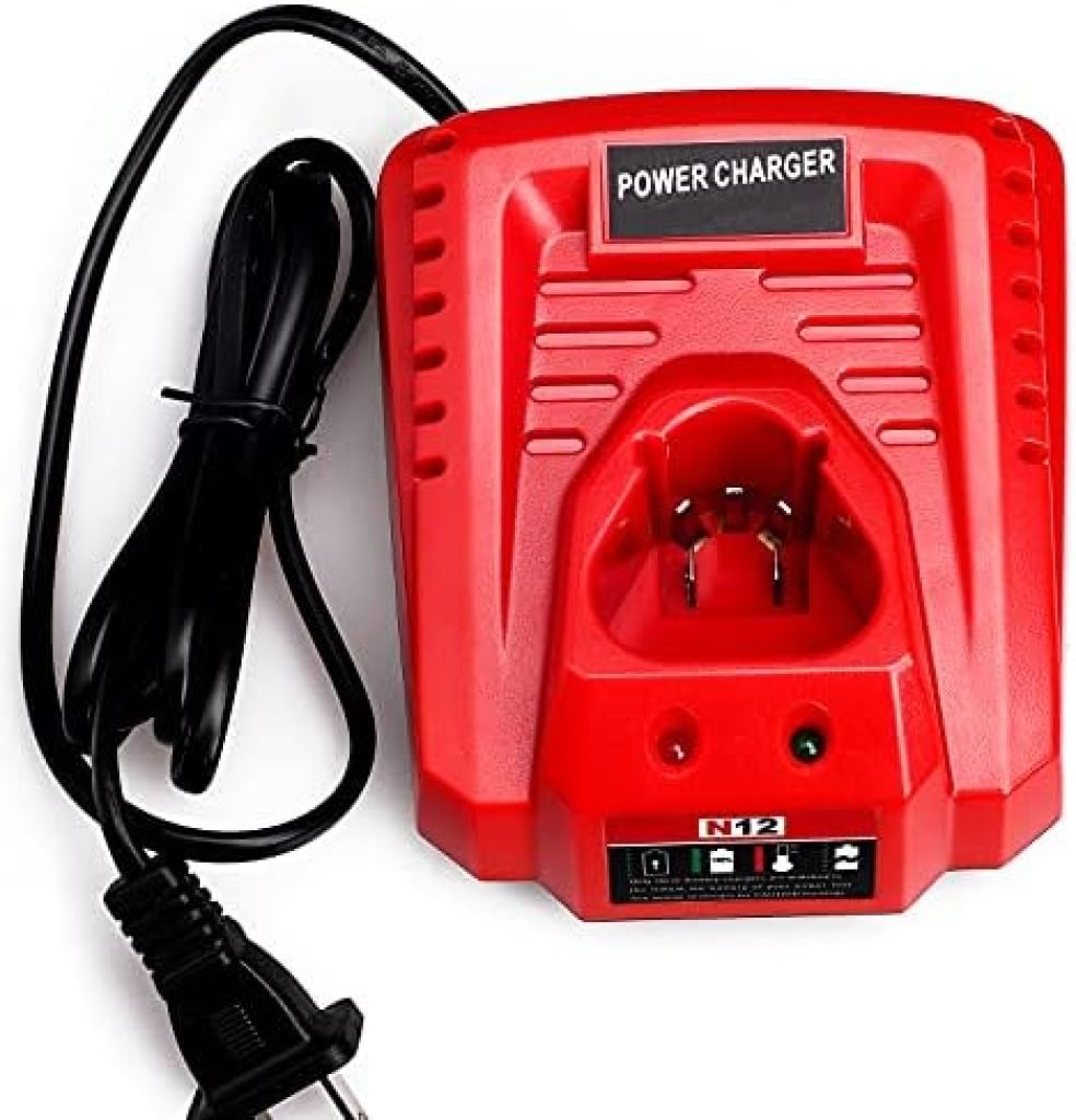 Lilocaja 12V M12 Charger Replacement for Milwaukee M12 Battery Charger 48-59-2401, Compatible with Milwaukee M12 Lithium 12V XC Battery 48-11-2402 48-11-2411 48-11-2412 48-11-2420 48-11-2460 49 51swQAIrwRS. AC
