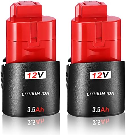 Fayeey 35Ah M12 Replacement Battery for Milwaukee M12 Battery 2Pack