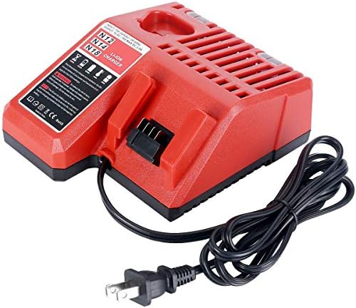 M18 M12 Rapid Charger Replacement for Milwaukee 48 59 1812 12V18V