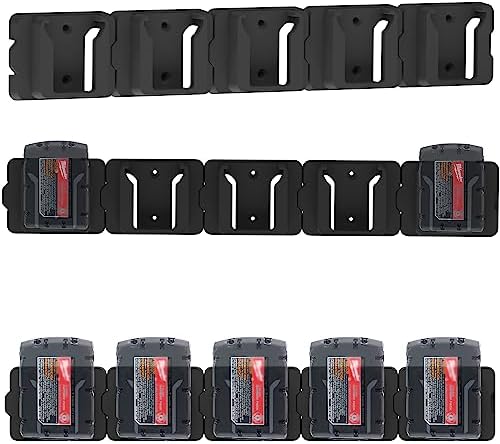 1691088280 712 Gijok Battery Holder for Milwaukee M18 18V Battery No Battery