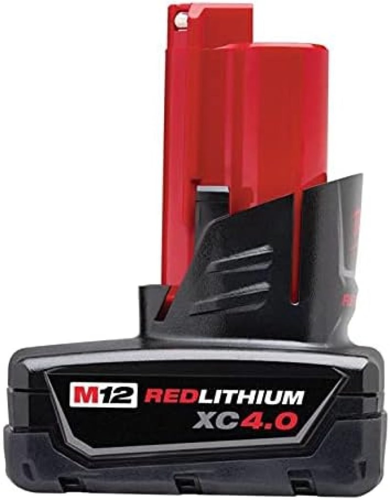 Milwaukee 48-11-2440 M12 4.0 Ah Red + 48-59-2401 M12 Battery Charger Starter Kit 21 41x8zlDOqS. AC