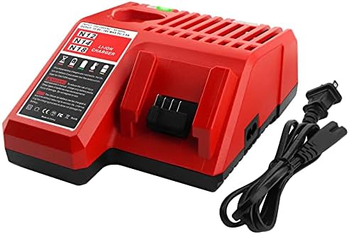 GOOALITY M12 M18 Multi Voltage Battery Charger 48 59 1812 Cfor Milwaukee M12
