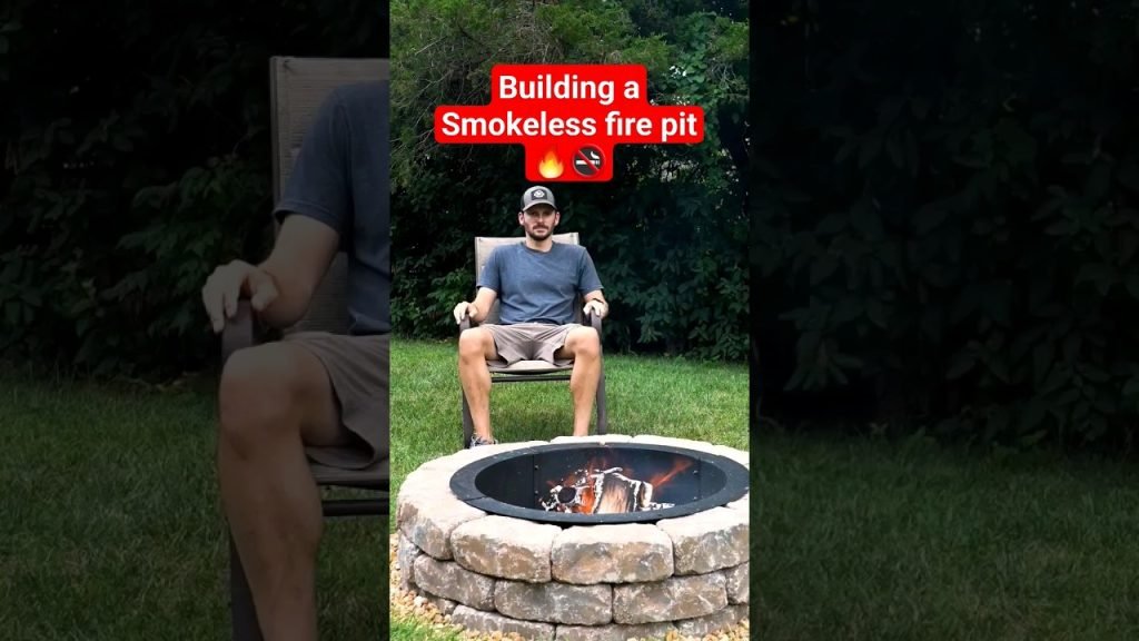 Building a Smokeless Fire Pit 🔥🚠9 Building a Smokeless Fire Pit 🔥ðŸš