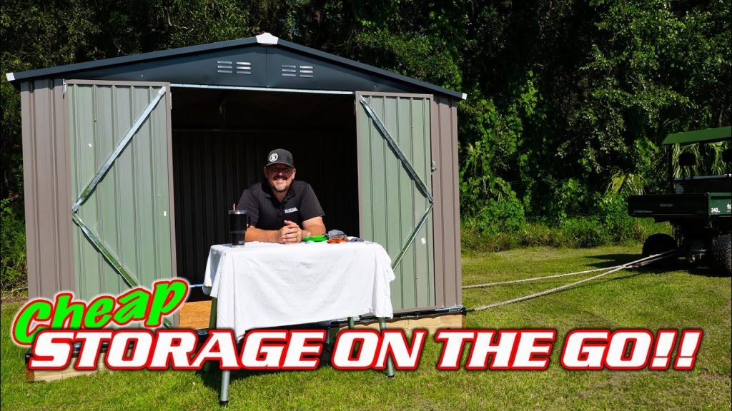 Less than $500 Storage on Amazon - AECOJOY 8x10 Storage Shed 4 Less than $500 Storage on Amazon - AECOJOY 8x10 Storage Shed