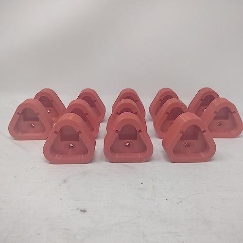 13 Pack Battery Holders Mounts for Milwaukee M12 Batteries Red