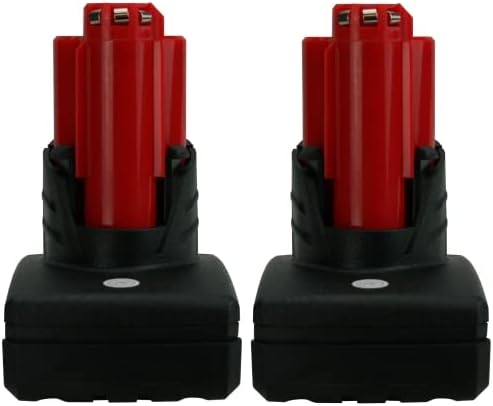 1693695113 424 Banshee 2 Pack 12V 60Ah Battery Compatible with Milwaukee M12