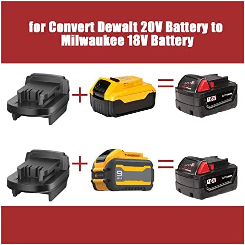 1693955299 963 Adapter for Dewalt 20V Battery Adapter Convert to for Milwaukee