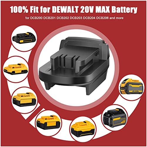 1693955300 176 Adapter for Dewalt 20V Battery Adapter Convert to for Milwaukee