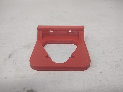 1694914119 531 Battery Holder Mount Fits Milwaukee M12 12v Red and Black