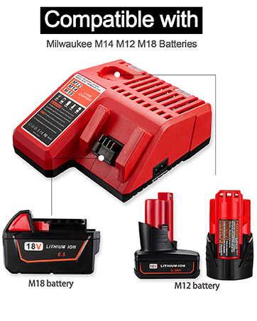 1695954950 595 KUNLUN MIL18DL Battery Converter for Milwaukee to Dewalt Battery Adapter