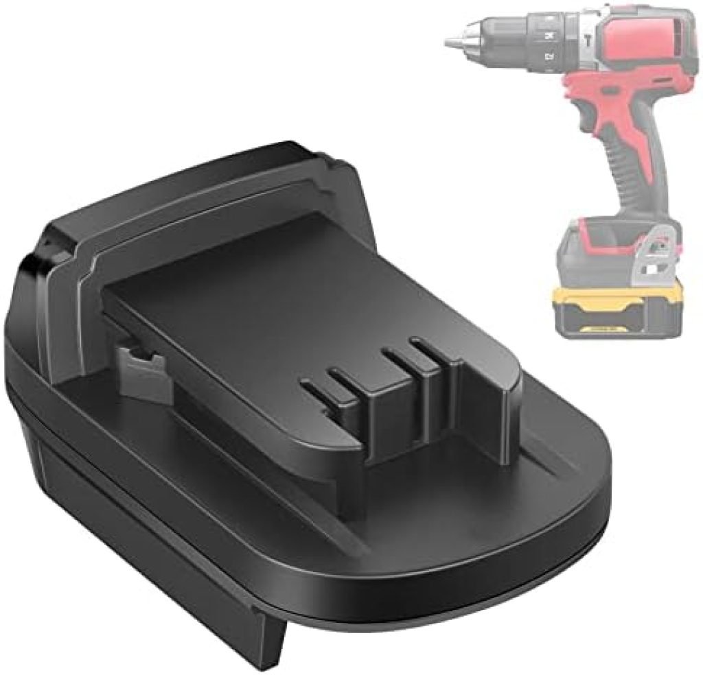 Adapter for Dewalt 20V Battery Adapter Convert to for Milwaukee M18 Battery for Milwaukee M18 18V Tool Use 3 41yEnSf rL. AC