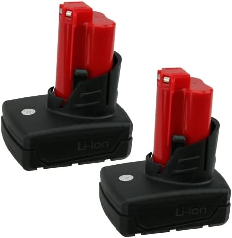 Banshee 2 Pack 12V 60Ah Battery Compatible with Milwaukee M12