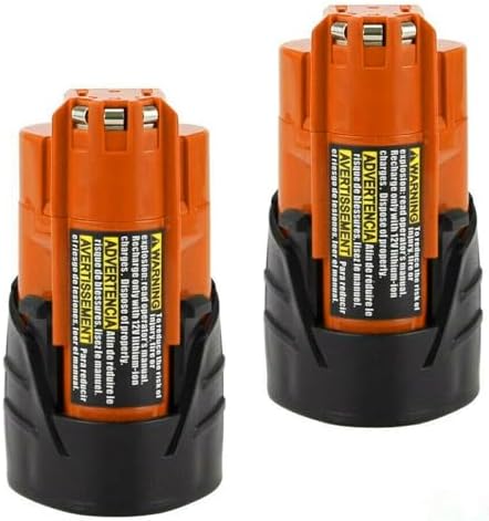 MANUFER 2 Pack 12V 3500mAh M 12 Battery Replacement for Milwaukee