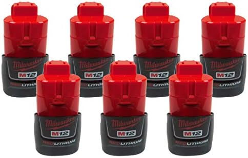 Milwaukee 48 11 2401 12V 15Ah Li Ion Compact Battery 7 Pack