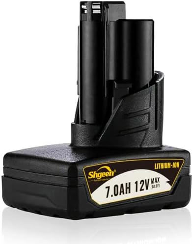 SHGEEN 2P 70Ah M 12 12V Replacement for Milwaukee Lithium Battery