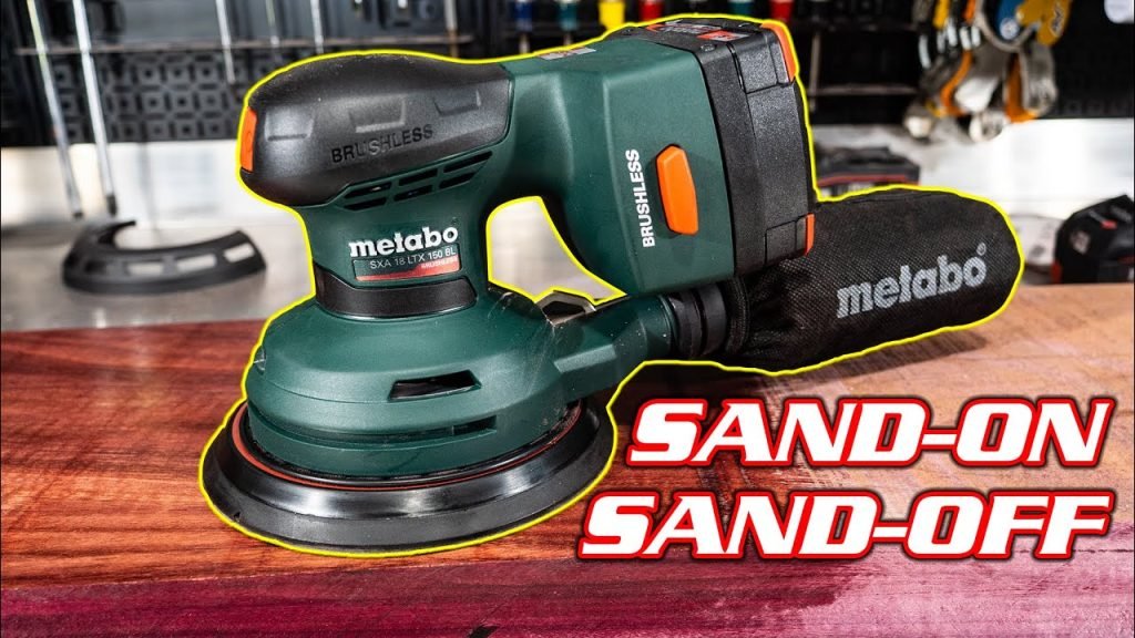 This Might Change Things! Metabo 18V Brushless 6-inch Random Orbital Sander Review 6 This Might Change Things! Metabo 18V Brushless 6-inch Random Orbital Sander Review