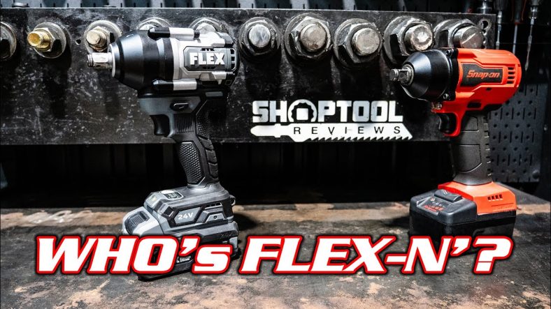 Mid-Torque THRASH! Snap-On CT9015 vs FLEX FX1451 Mid-Torque Impact Wrench