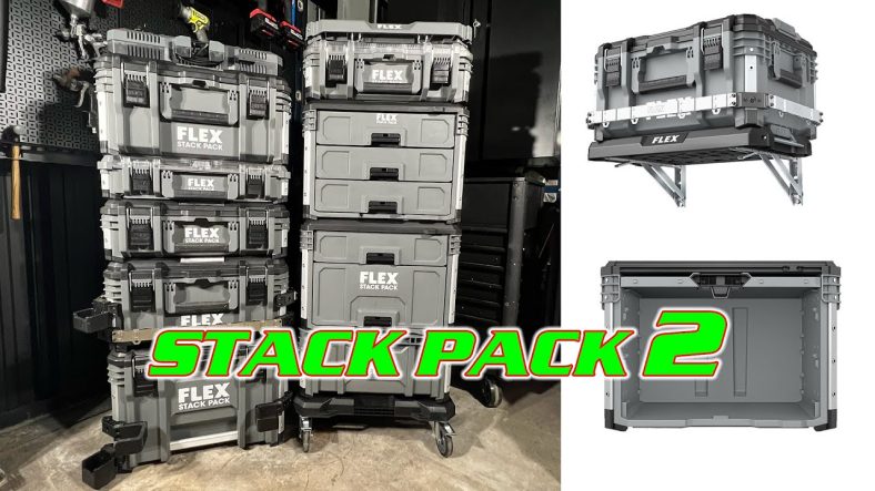 FLEX Stack Pack Storage and Organization