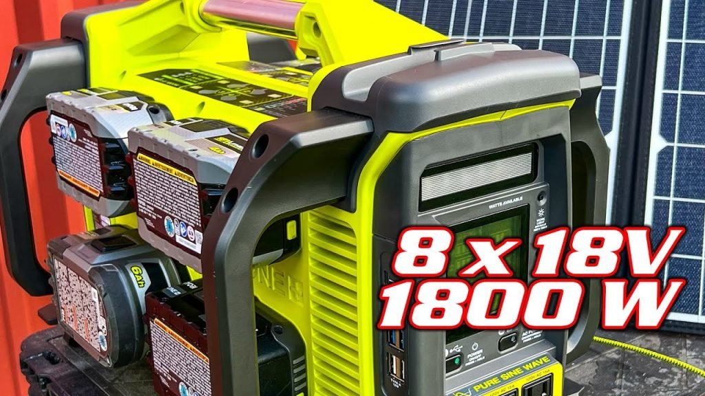 RYOBI RYI818BT One+ 18V Power Station Review - 1800W Output 4 RYOBI RYI818BT One+ 18V Power Station Review - 1800W Output