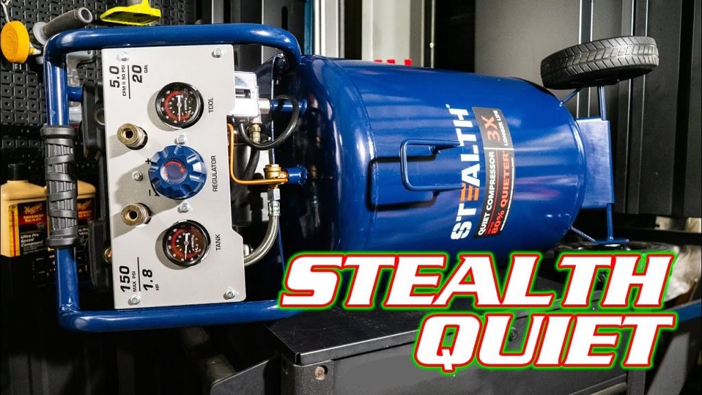 STEALTH 20 Gallon Quiet Air Compressor Review [SAQ-12018]