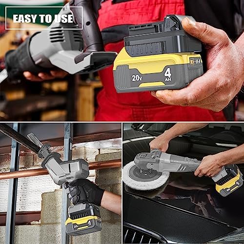 1696475779 606 Battery Adapter for Dewalt to for Miwaulkee Battery Battery Converters
