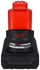 1696562267 74 Milwaukee 48 11 2450 12V Lithium Ion High Output 5Ah Battery Pack G0803029