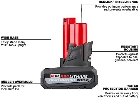 1697348260 676 Milwaukee Electric Tool M12 Red Lithium High Output