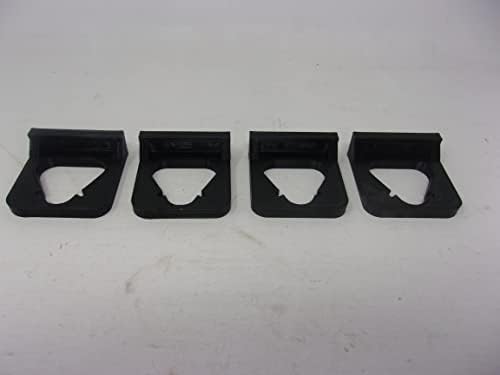 4 Black Battery Holders for Milwaukee M12 12v Batteries