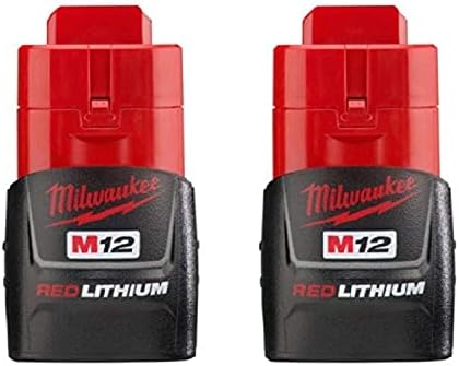 Milwaukee 48 11 2411 M12 Redlithium 2 Pack Cp Bat