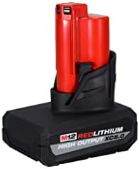 Milwaukee 48 11 2450 12V Lithium Ion High Output 5Ah Battery Pack G0803029