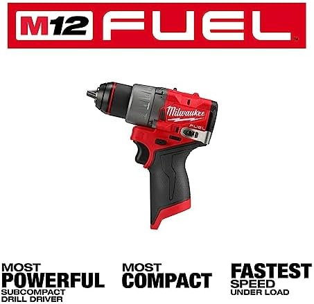 1698915419 282 Milwaukee M12 FUEL 12V Lithium Ion Brushless Cordless 12 in Drill