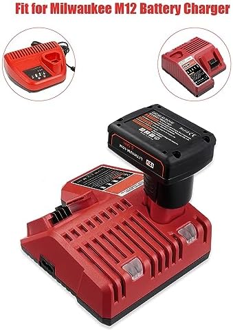 1701171012 901 JYJZPB 2 Pack 65Ah 12V Battery Compatible for Milwaukee M12