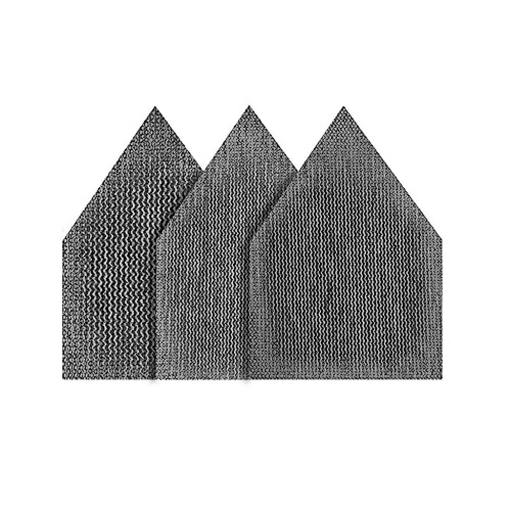 Milwaukee M12 3.75 in. L X 3.625 in. W Aluminum Oxide Assorted Grit Sanding Sheet 29 51dgw8ppXLL