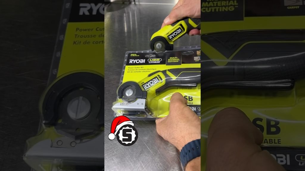 RYOBI FVC51 USB Lithium Power Cutter $50 #ryobitools #Christmas #giftguide 4 RYOBI FVC51 USB Lithium Power Cutter $50 #ryobitools #Christmas #giftguide