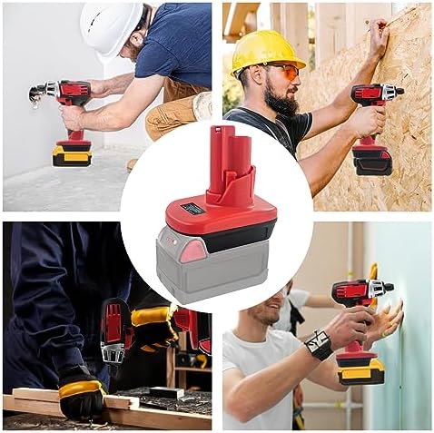 1706032159 123 Fybemax for Milwaukee M18 to M12 Battery Adapter for Dewalt