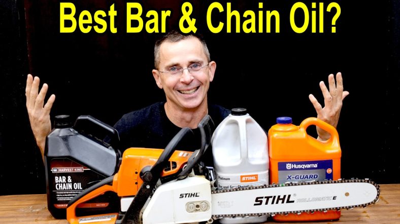 Best Chainsaw Bar & Chain Oil? Motor Oil Better?