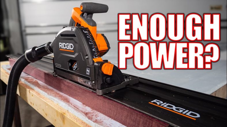 PRO on a Budget! RIDGID 18V Brushless Track Saw Review [R48630]
