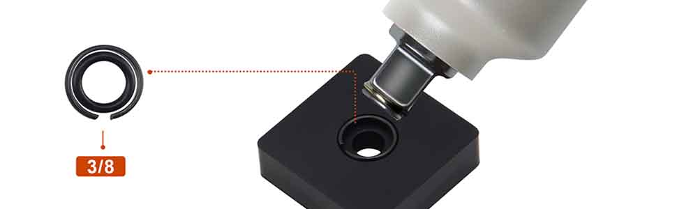 1707158140 83 MEFONKOU 38 Impact Socket Retainer Clip with O Ring for Milwaukee
