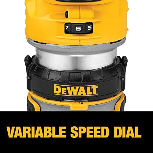 1707763469 58 DEWALT 20V Max XR Cordless Router Brushless Tool Only DCW600B