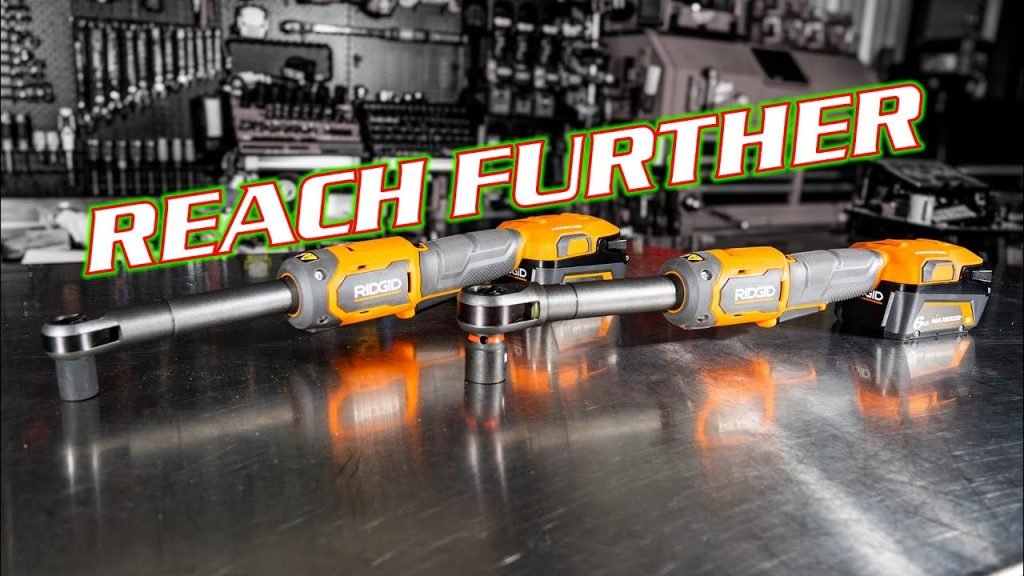 18V Extended Reach Ratchets from RIDGID - R866020 & R866021 [HOME DEPOT]
