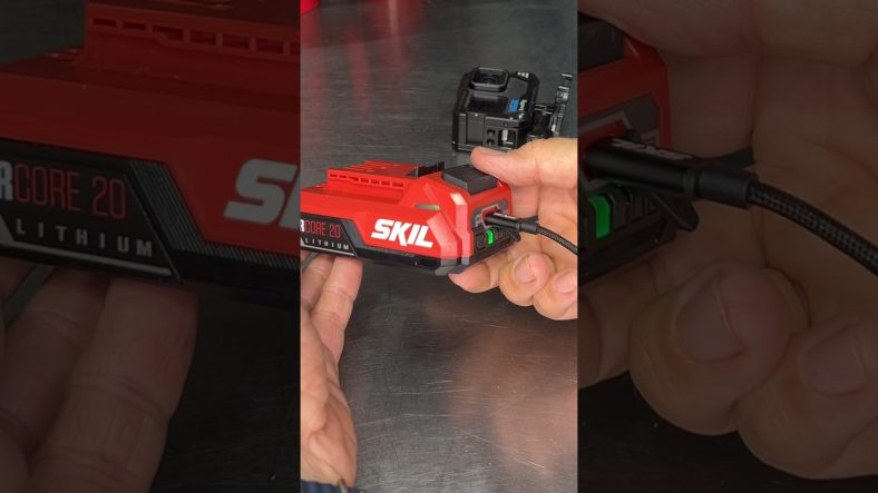 Charge Your 20V Tool Battery with USB-C - SKIL PWRCORE 20 #tools