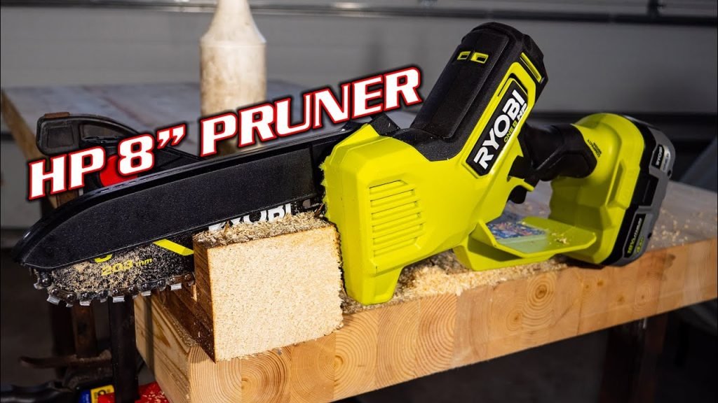 RYOBI 18V HP 8" Pruning Saw Review [BRUSHLESS]