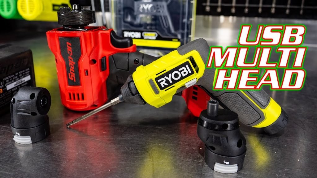RYOBI USB Lithium Multi-Head Screwdriver Kit Review [FVD51K]