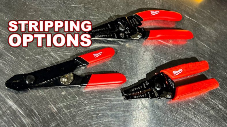 STRIP It Good! 3 Wire Strippers from Milwaukee [Less than $20]