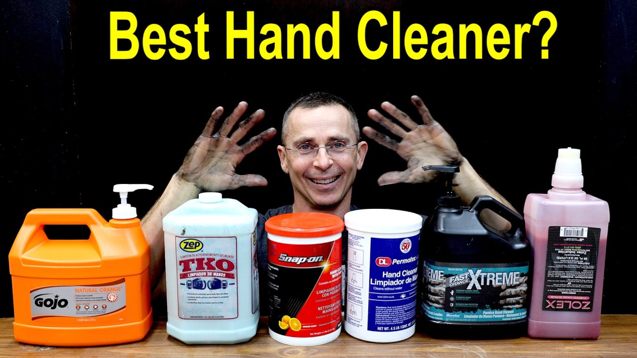 Best Hand Cleaner? GoJo, Snap On, ZEP! Let’s Find Out! - ToolTips HQ ...