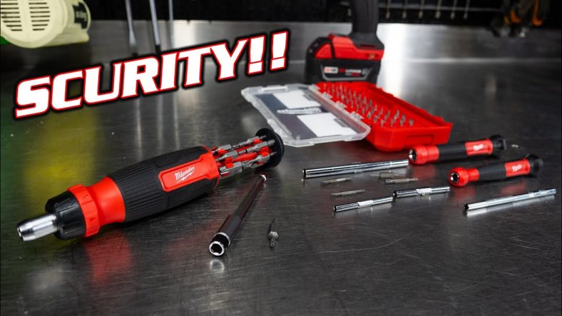 We Can NEVER Find Ours! Milwaukee Security and Precision Bit Driver Kits