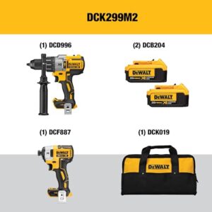 dewalt drill and impact driver combo
