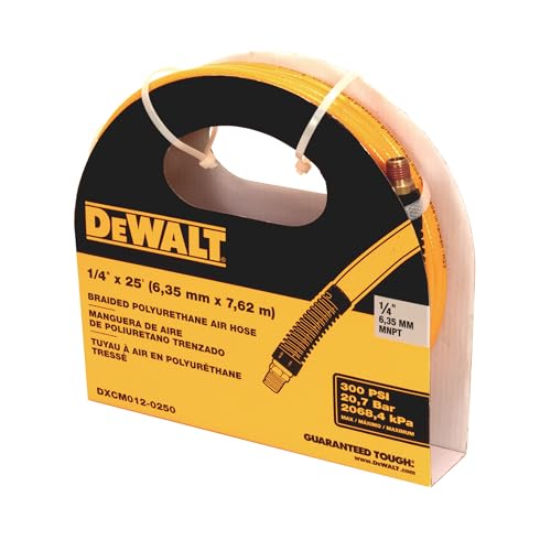 Unleash Power: Dewalt DXCM012-0250 1/4 in. x 25 ft. Polyurethane Hose Review 4 Unleash Power: Dewalt DXCM012-0250 1/4 in. x 25 ft. Polyurethane Hose Review - Image 4