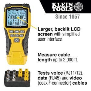 klein tools cable tester